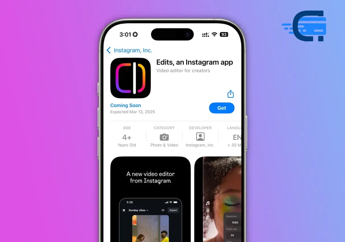 اپلیکیشن Edits اینستاگرام؛ رقیب CapCut با امکانات پیشرفته و انتشار با تأخیر