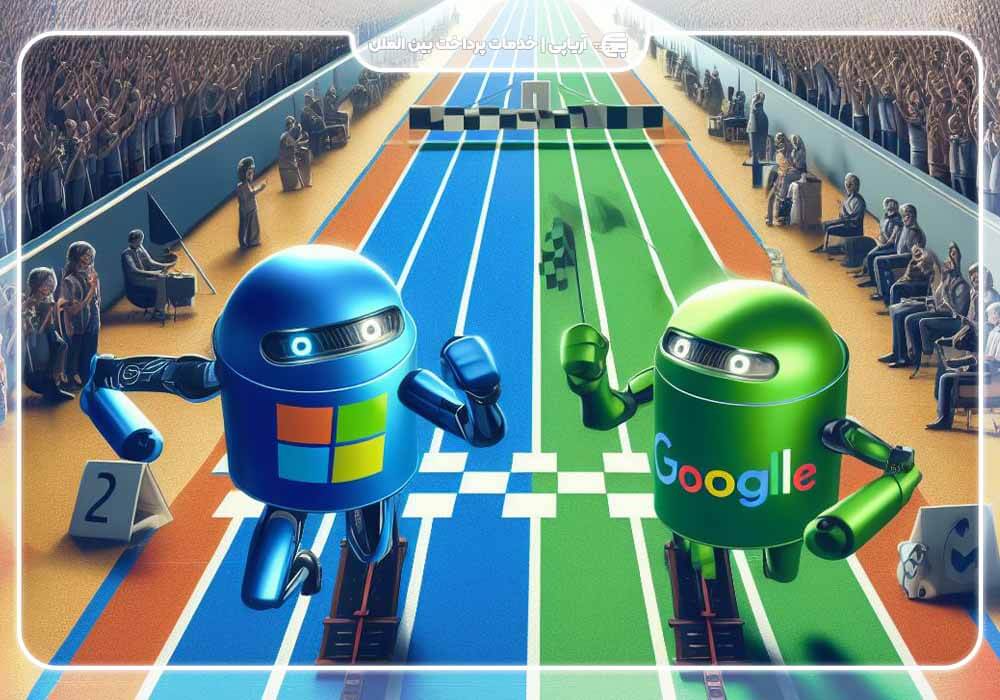 رقابت تنگاتنگ مایکروسافت و گوگل!