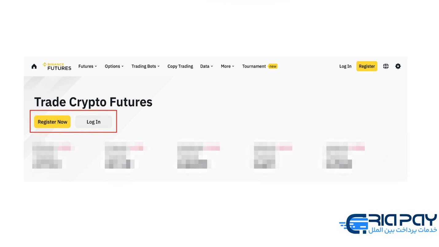 ایجاد حساب Binance!